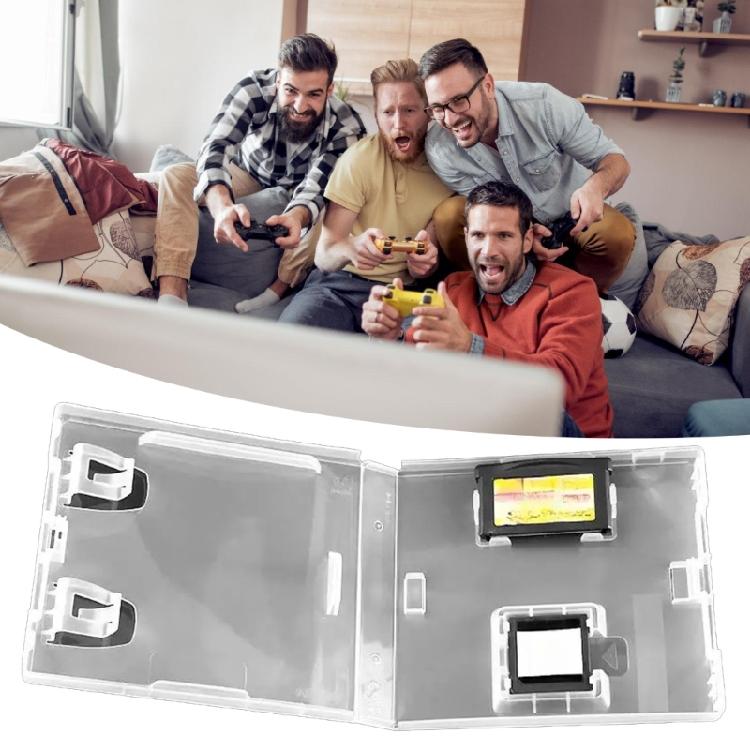 Ударопрочный контейнер для хранения игровых картриджей Управляющий контейнер для систем 3DS 2DS Ударопрочный пластиковый кейс