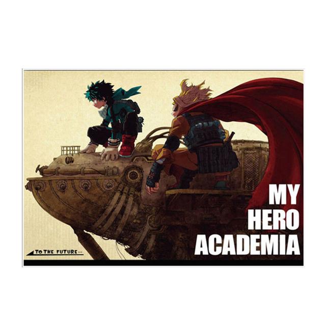 Япония герой аниме эстетика картины холст живопись плакаты и принты художественная академия росписи дома детская комната стены украшения дома без рамки