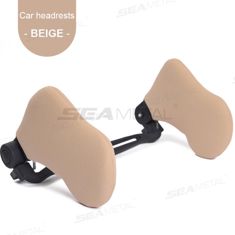Подушка для автомобиля SEAMETAL, универсальная, для мужчин, женщин, детей, подушка для подголовника сиденья, подвижная, для путешествий, для сна на заднем сиденье, подушка для сна