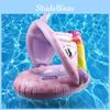 Кольцо Детский Плавательный Солнцезащитный Навес Надувной Детский Поплавок Плавательное Сиденье Помощь Игрушка Инструмент