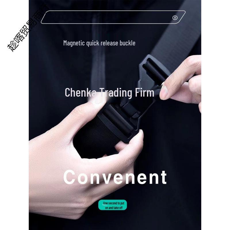 Мужская модная сумка кроссбоди большой вместимости с магнитной застежкой