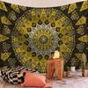 Mandala Tapestry Indian Wall Tapestry Hippie Room Decor Bohemian Psychedelic Tapestry Aesthetic Room Decor Decoration
