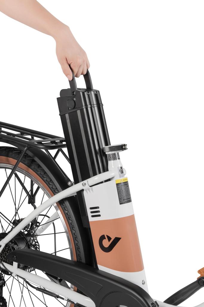 DYU C6 PRO Long Distance Electric Commuter Bike | 72km Range, 36V 15.6Ah Battery - 250W Motor, 26-inch All-terrain Tires