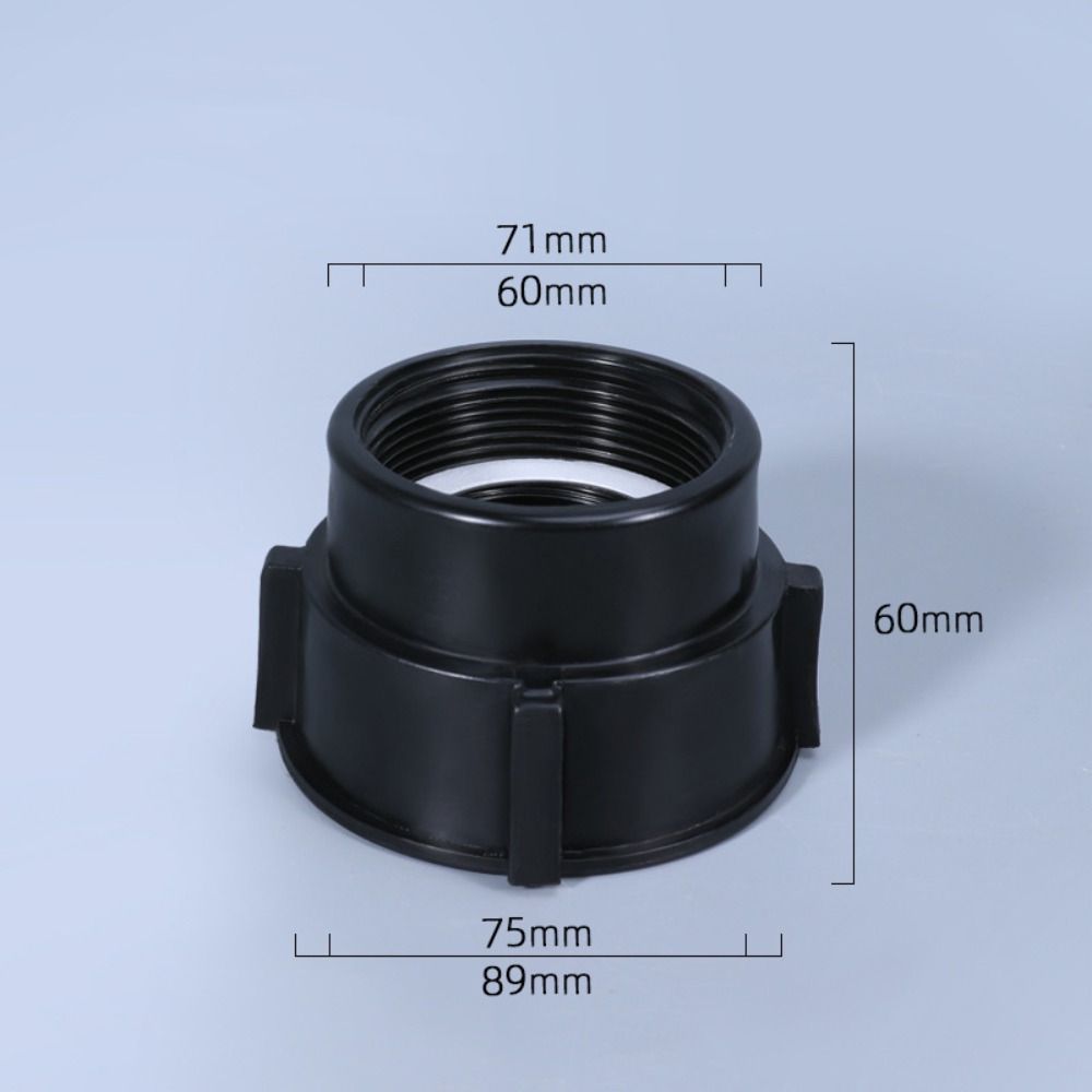 2-дюймовый фитинг-адаптер Пластиковый контрфорсный адаптер Прочный соединитель сливной пробки Водяной бак