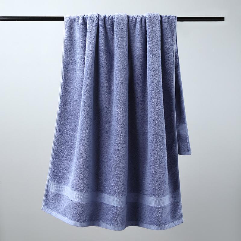 Large Quick-Dry Water-Absorbent Pure Cotton Bath Towel (90x180 cm) for Adults