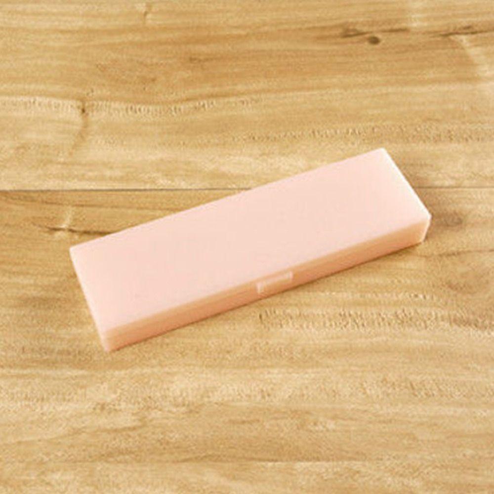 Frosted Pencil Case Non-toxic Stationery Box Simple Pencil Box  for School