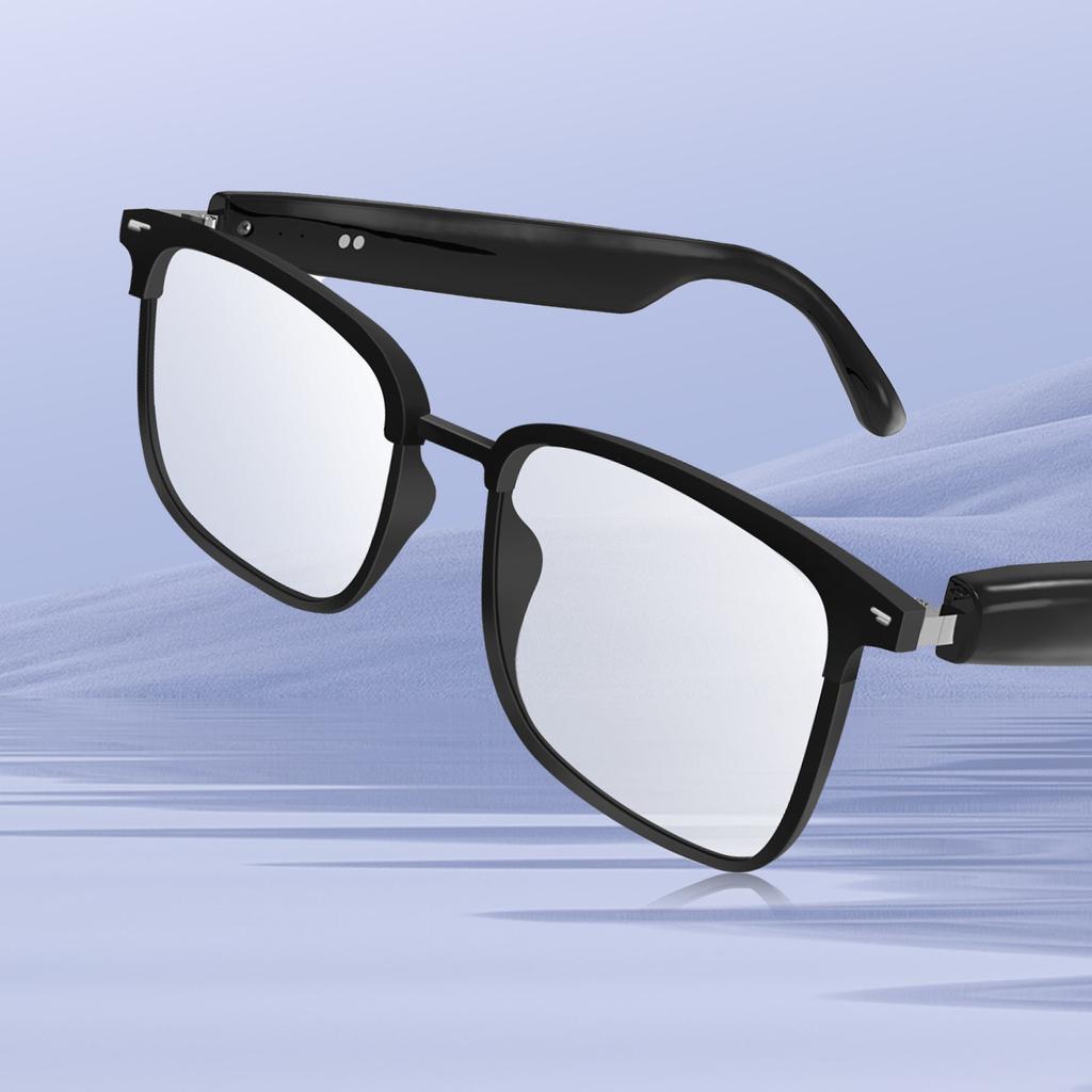 Photochromic Glasses Remote Control Photography Ultra-Light Weight Frame Touch-based Control AI Translation Music Call Earphones