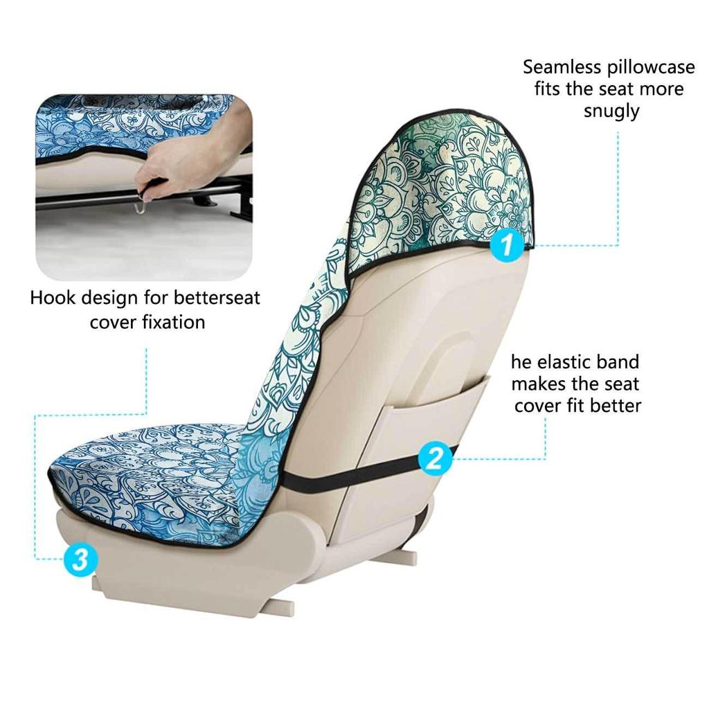 Universal Car Seat Towel Cover - All-Season Gym & Exercise Protector