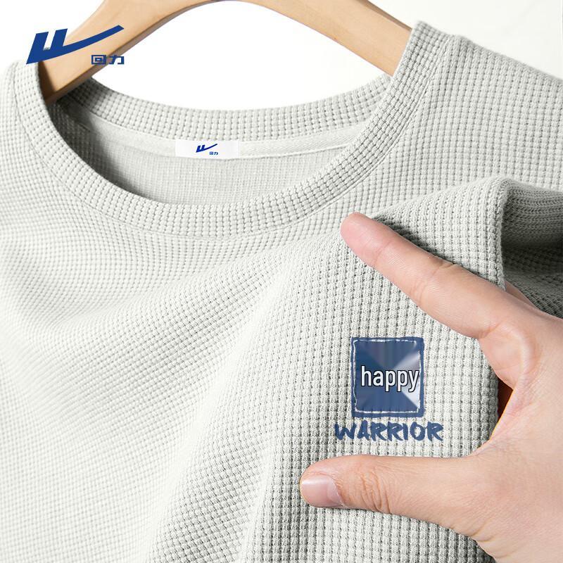 Warrior Men's Waffle Knit Casual T-Shirt