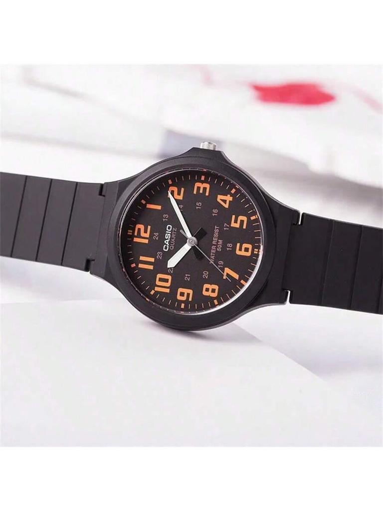 **Серия CASIO YOUTH**: Стильные Деловые, Простые Универсальные Классические Кварцевые Часы с Ремешком, Японско-Корейский Дизайн, Мужские Часы, Циферблат, MW-240-4B