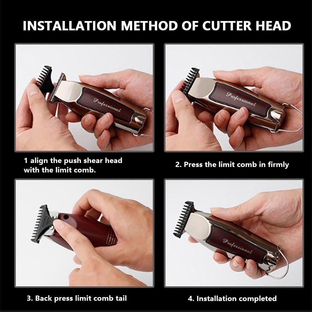 Новый триммер для волос Detailer Pro Barber 8081, регулируемое Т-образное лезвие LT 5 мл