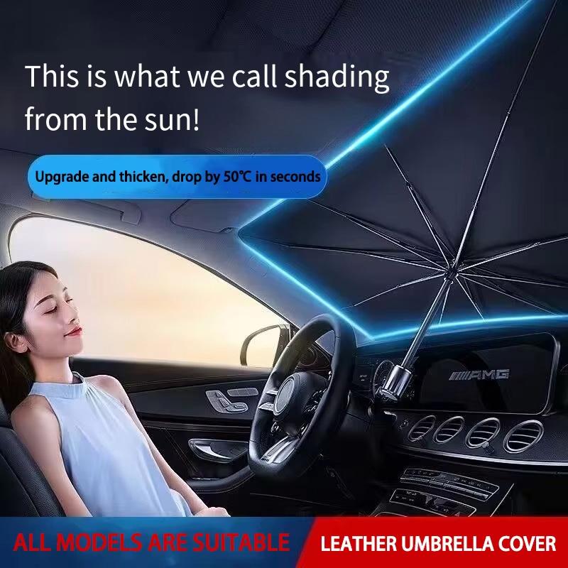 Car Parasol Inside The Front Windshield Sunscreen Sunshade Artifact Car Sunscreen Insulation Sunshade Portable Storage Cars PartWindshield Sunshades