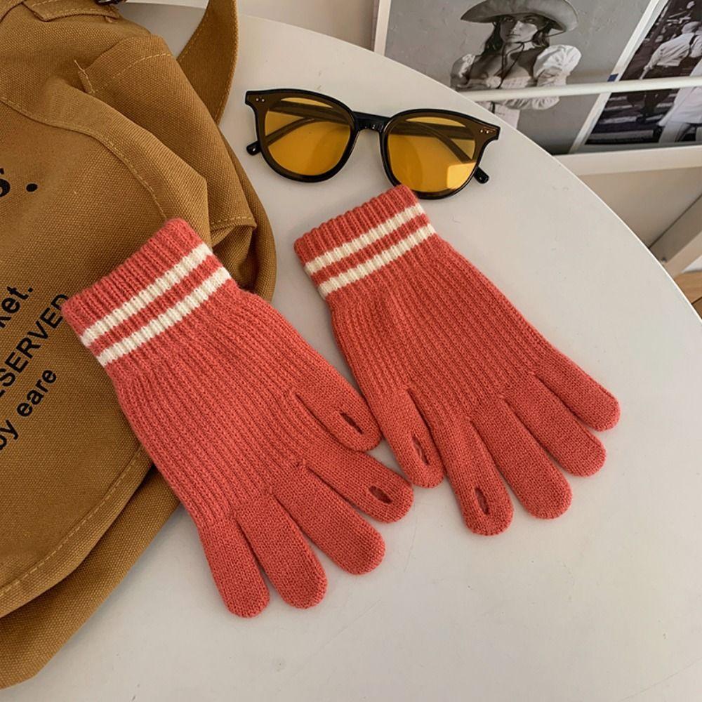 Перчатки для вождения Перчатки Вязаные Кашемировые перчатки Зимние шерстяные варежки Женские перчатки