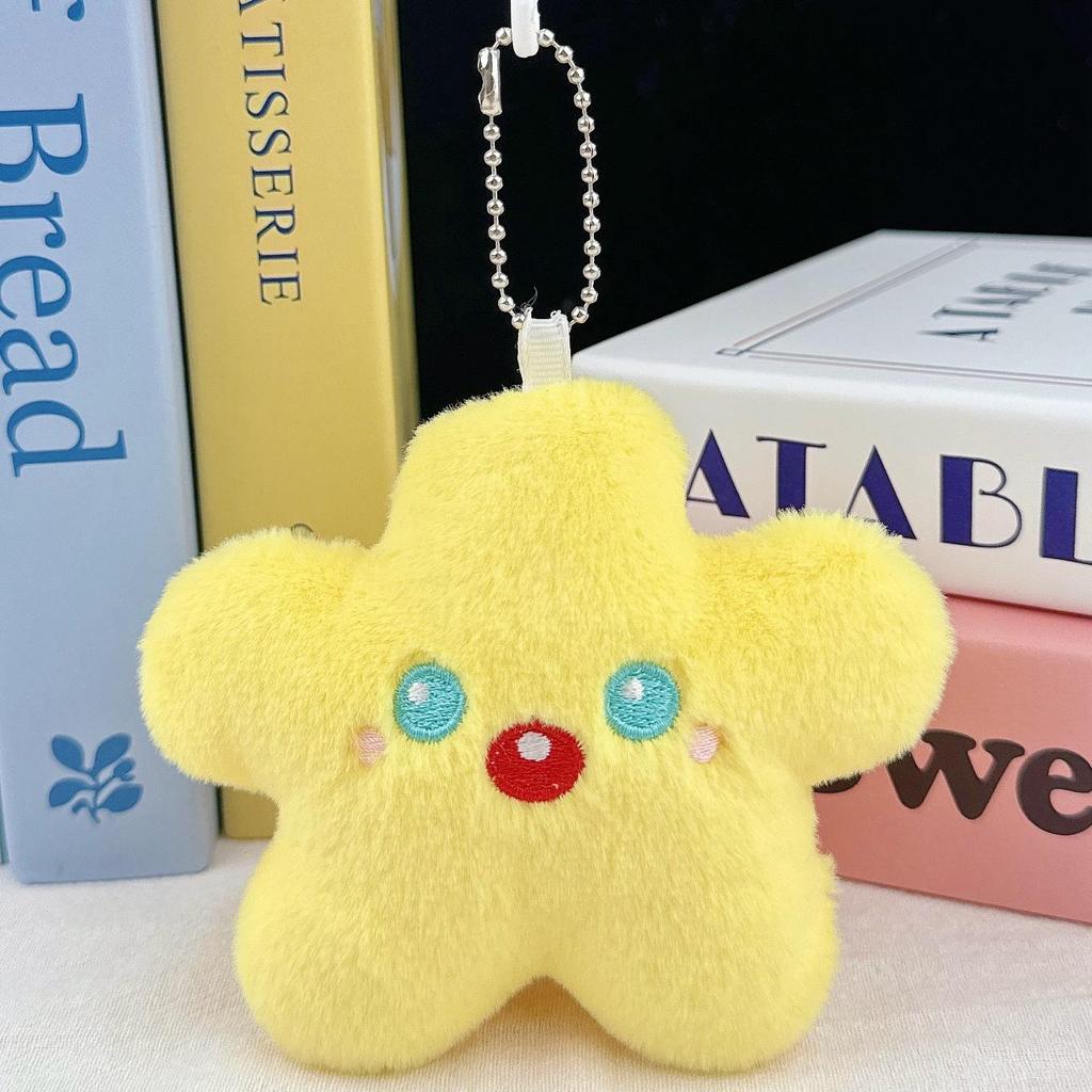 Креативный брелок в виде плюшевой куклы-звезды: Девичий Рюкзак Шарм Подвеска