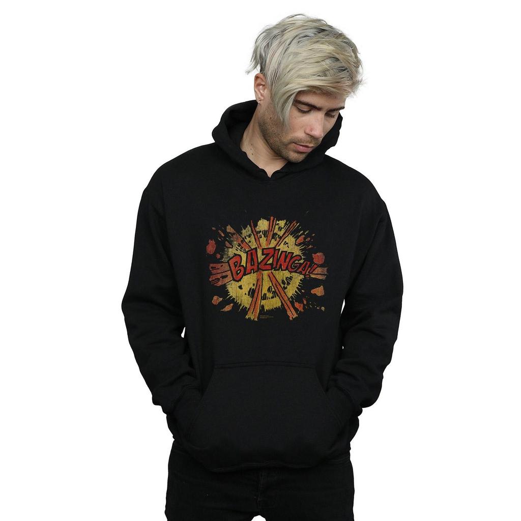 The Big Bang Theory Mens Bazinga Explosion Hoodie