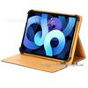 Universal Two-Color Cowhide Leather Tablet Case with Silicone Pull Hooks for 7-10 Inch Models