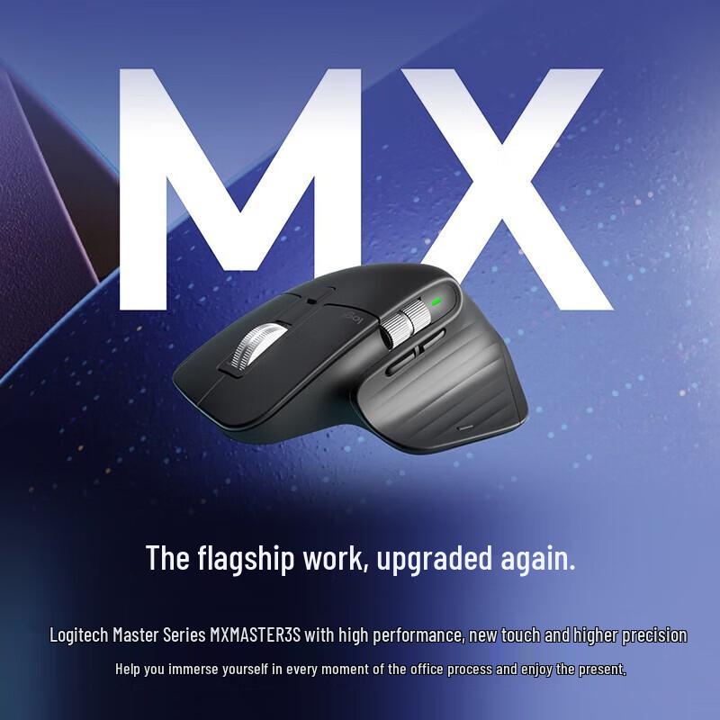 Logitech MX Master 3S Wireless Silent Mouse