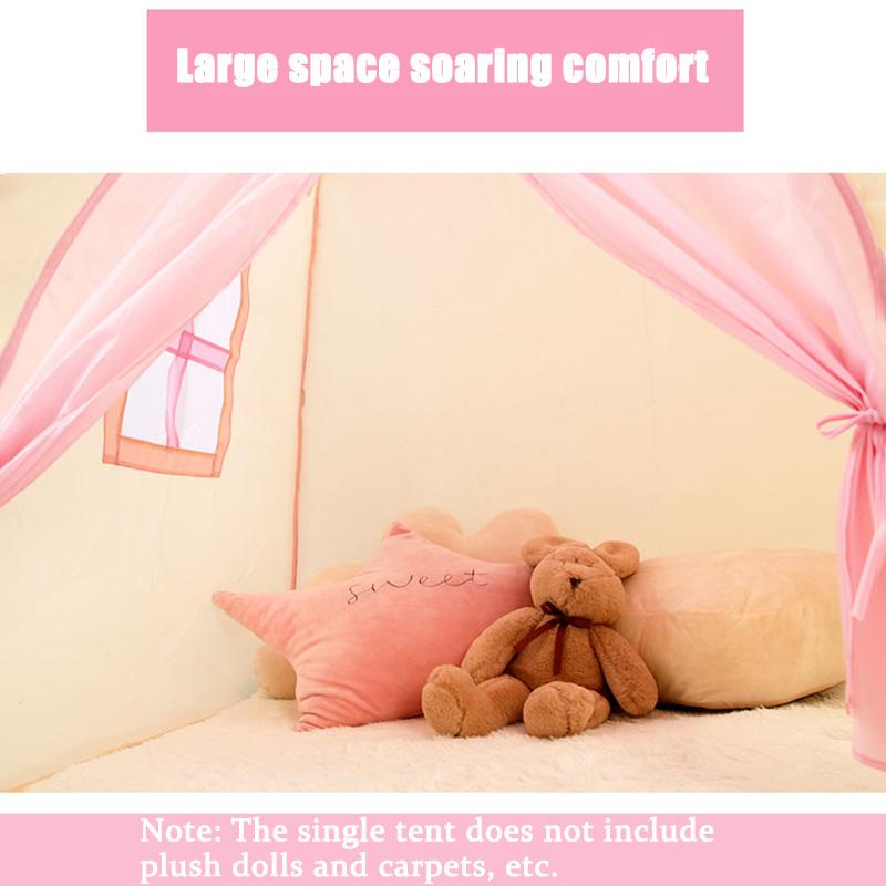 Складные детские палатки Портативные детские палатки Вигвам Большой игровой домик Детская кровать Палатка