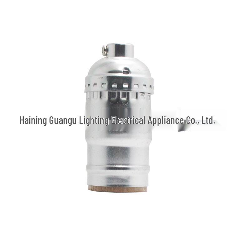 Винтажный патрон Эдисона E26 E27 с алюминиевой ручкой для DIY подвесных светильников