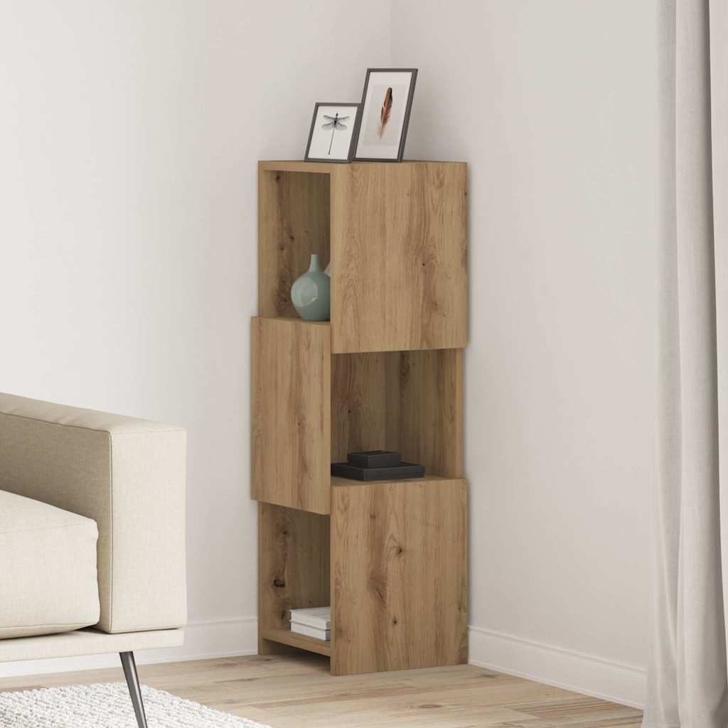 Corner Cabinet 30.5x30x95cm Engineered Wood Artisan Oak