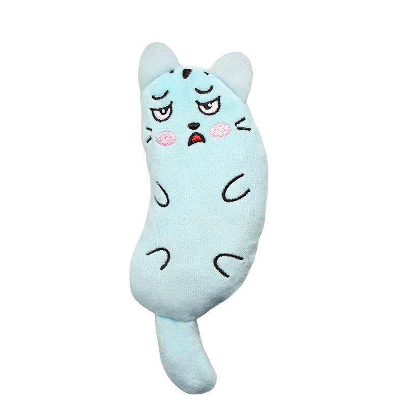 Pet toys cute and fun interactive plush toys molar catnip kitten chewing mouse pet accessories