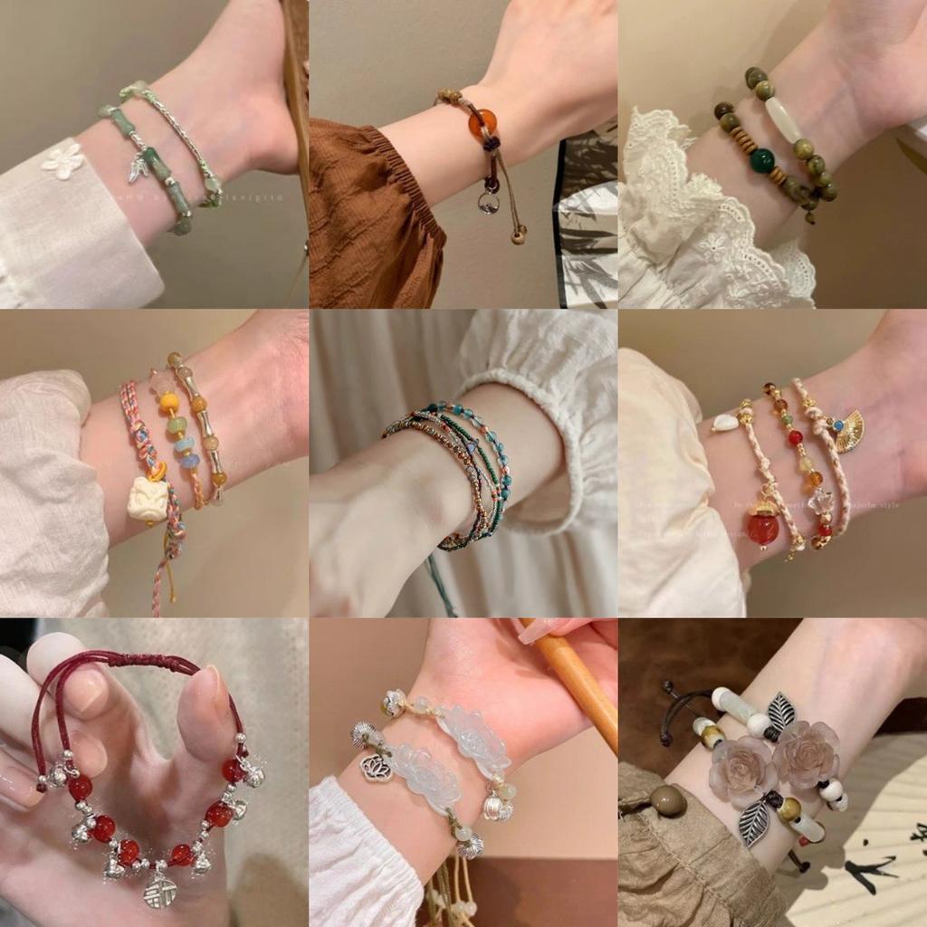 Bohemian Ethnic Handmade Beaded Adjustable Summer Bracelet