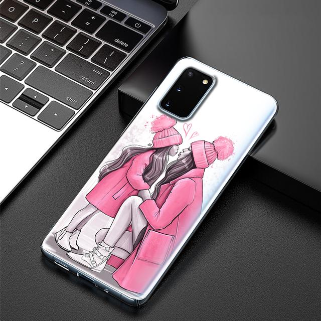 Super Mom Baby Case For Samsung A52s 5g A51 S21 A12 Fundas Galaxy A53 5g A33 A73 A03 A50 A31 A50 A70 A71 A72 A13 A32 Back Covers