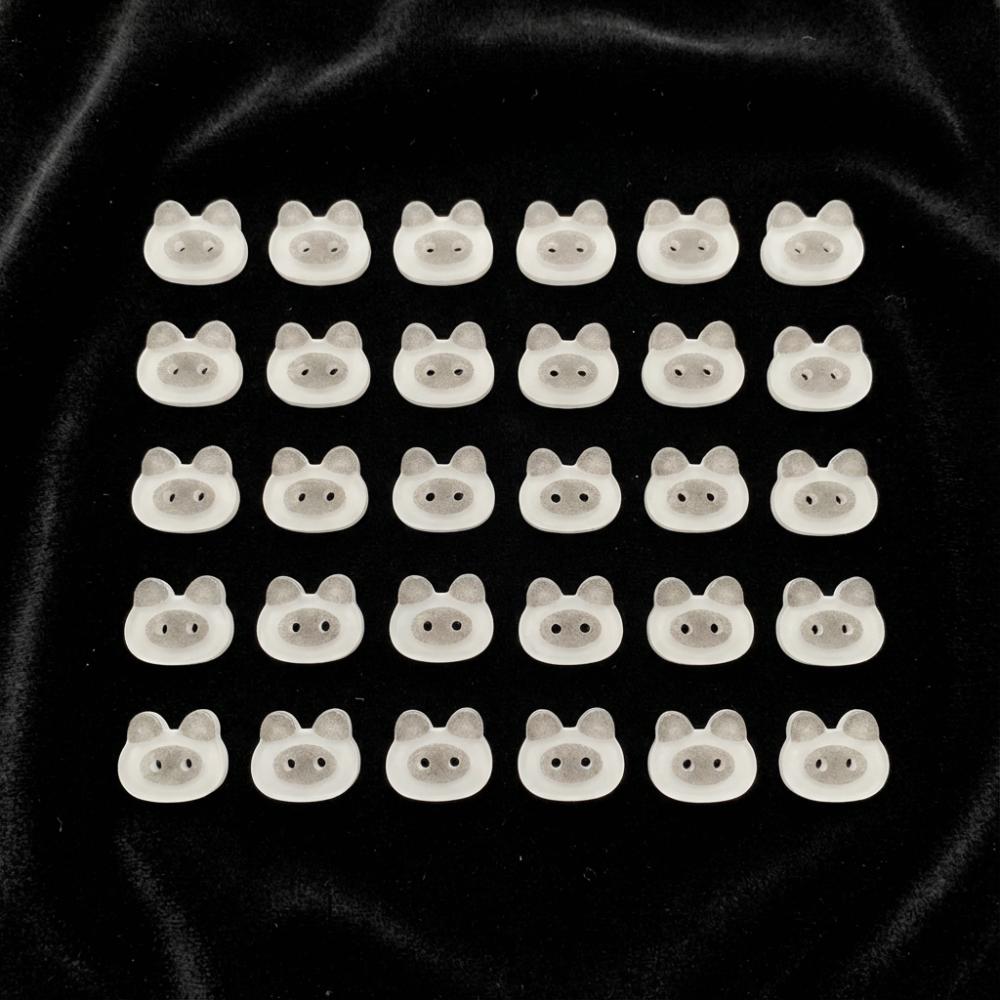 30pcs 12mm Kitty Buttons Creative Ginger Cat Buttons Calico Cat Buttons  Clothes Accessories