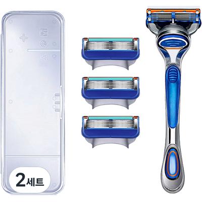 Бритва Shinshin Salon Clean Shaving Simple + набор из 4 лезвий, 2 набора, корейские лезвия для бритвы