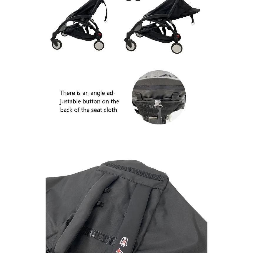 Подушка-сиденье для детской коляски, подходит для Babyzen Yoyo2, оригинальная ткань, угол наклона 175 градусов, аксессуары для детской коляски