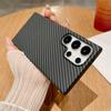 Ultra Thin Carbon Fiber Texture Magnetic For Magsafe Case For Samsung S25 S24 S23 S22 Note 20 Ultra 10 Plus Hard PC Matte Cover