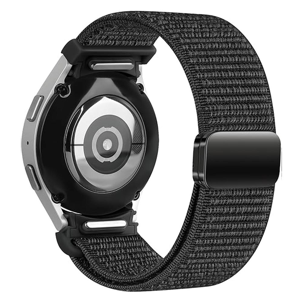 Ремешок для Samsung Galaxy Watch 4/5/6/7/FE/classic/5 Pro 44 мм 40 мм Без зазоров Магнитный нейлоновый браслет correa Galaxy Watch 7 Ремешок