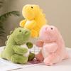 Green Cute Dragon Doll Children's Plush Toy Sofa Living Room Ornaments Dragon Year Mascot Grab Machine Doll Festival