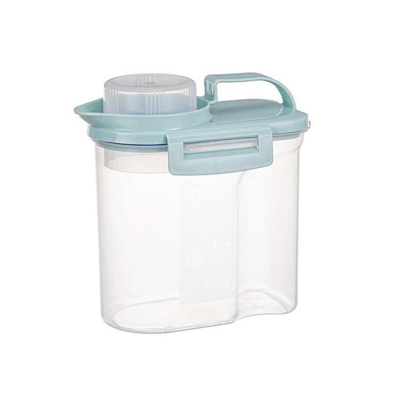 Kitchen Food Grains Plastic Storage Box Jars Home Large Capacity Snacks Dry Goods Sealed Transparent Organizer Containers Cans