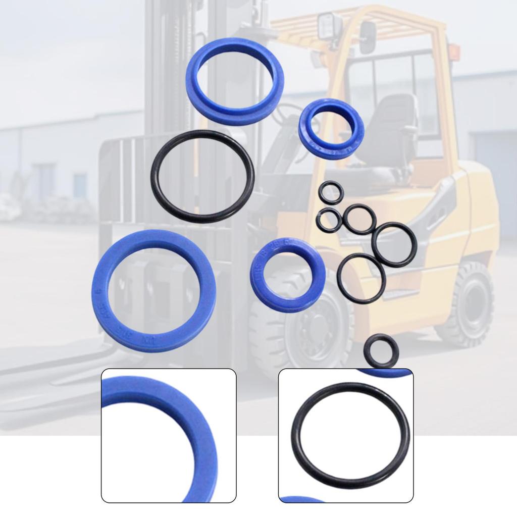 Manual Pallet Truck Oil Seal and O Ring Set Hydraulic Forklift Repair Kit Accessories for Easy Restoration