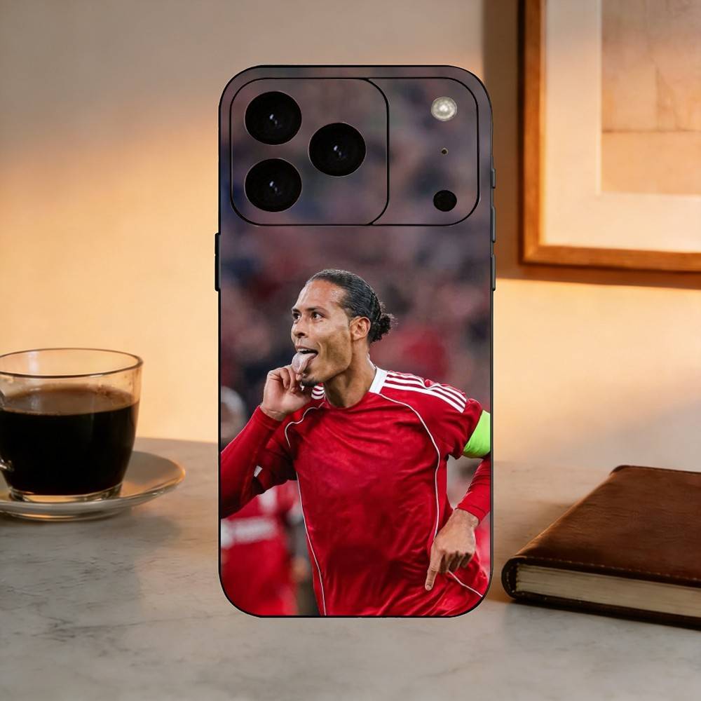 V-Virgil van D-Dijk FOOTBALL 4 Phone Case Silicone Soft For IPhone 17 16 15 14 13 12 11 X XR Plus Pro Max Plus