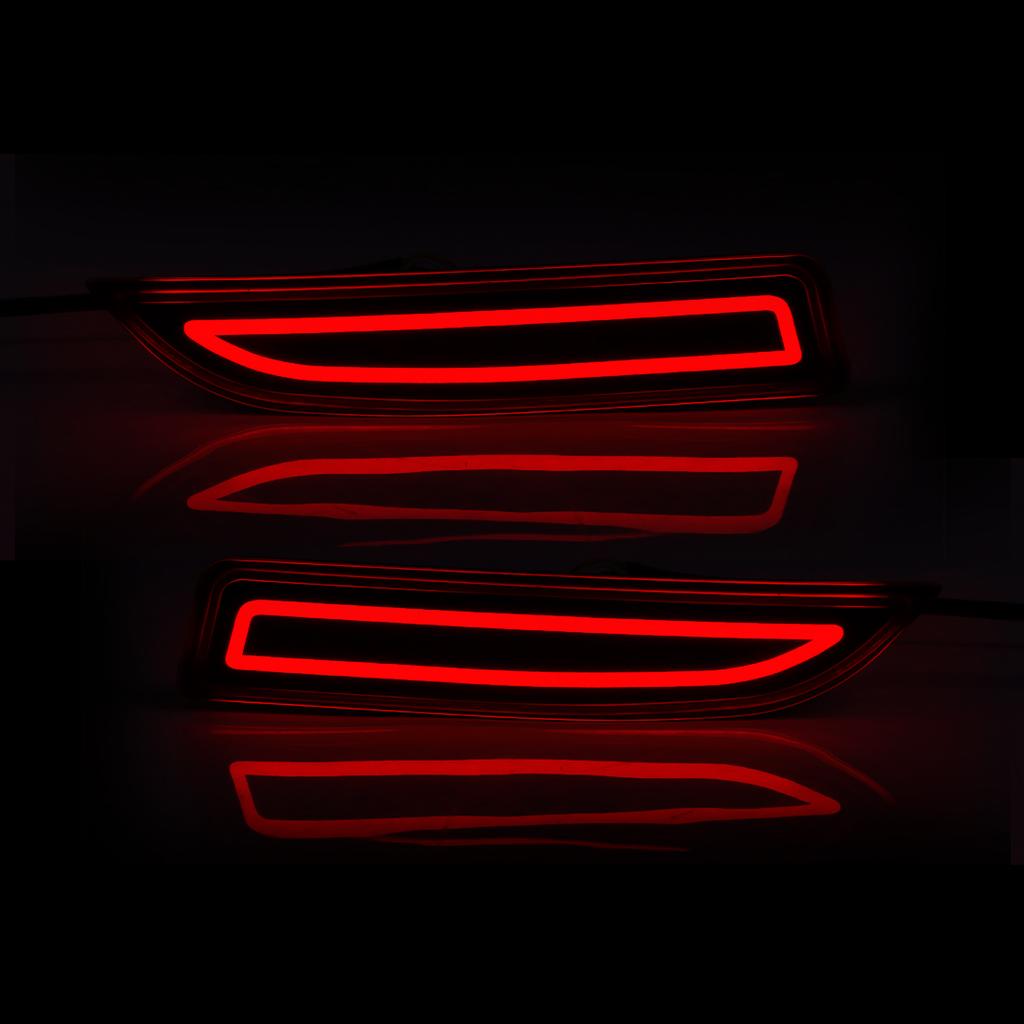 LED Rear Bumper Reflector Light For Toyota Avalon 2019 2020 2025 2025 Brake Warning Dynamic Turn Signal Auto Running Lamps 12V