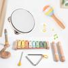 Wooden Musical Instrument Montessori Music Set Baby Children Percussion Instrument Toy Early Educational Knocking Toys for Kids