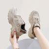 Mesh Surface Clunky Sneakers Women's Autumn New Breathable Female Student Sneaker Heighten Casual Shoes