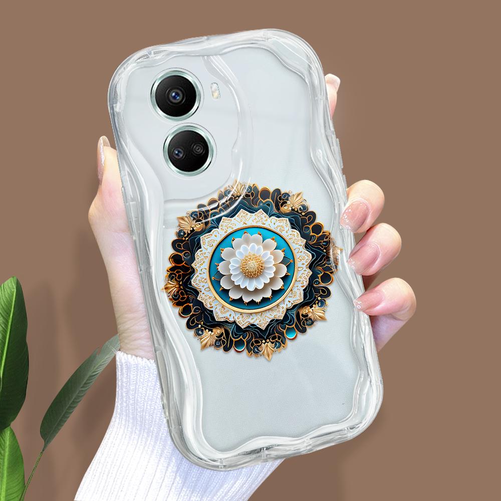 Для Honor 90Lite X6B X8 Infinix Hot 30 40i 40Pro Smart8 Vivo V27 V29e V30e Moto G84 Модный чехол для девочки с кремовой текстурой из мягкого силикона с полной защитой объектива