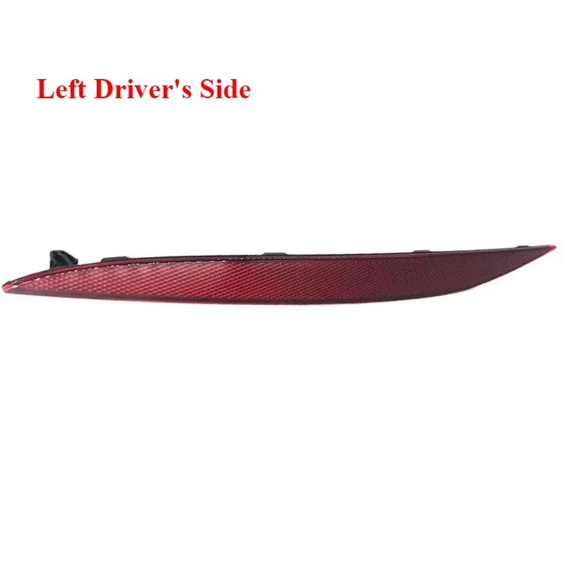 Red Rear Bumper Reflector Warning Reflective Strips For Tesla Model X 2016-2023 Left 1034342-00-C Right 1034343-00-C Replacement