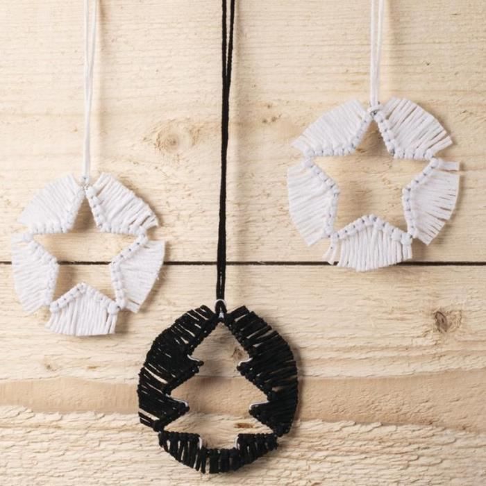 Hanging Shapes - Metal - Star - 7 X 8 Cm - 3 Pcs - Creative Decoration