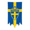 Swedish national team World Cup merchandise flags; 2026 World Cup qualifying teams; wall hanging tapestry; 70x130cm A1