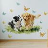 Tree Cartoon Animal Dinosaur Butterfly Wall Stickers, Living Room Bedroom Kids Room Decor, Self-Adhesive Wall Art