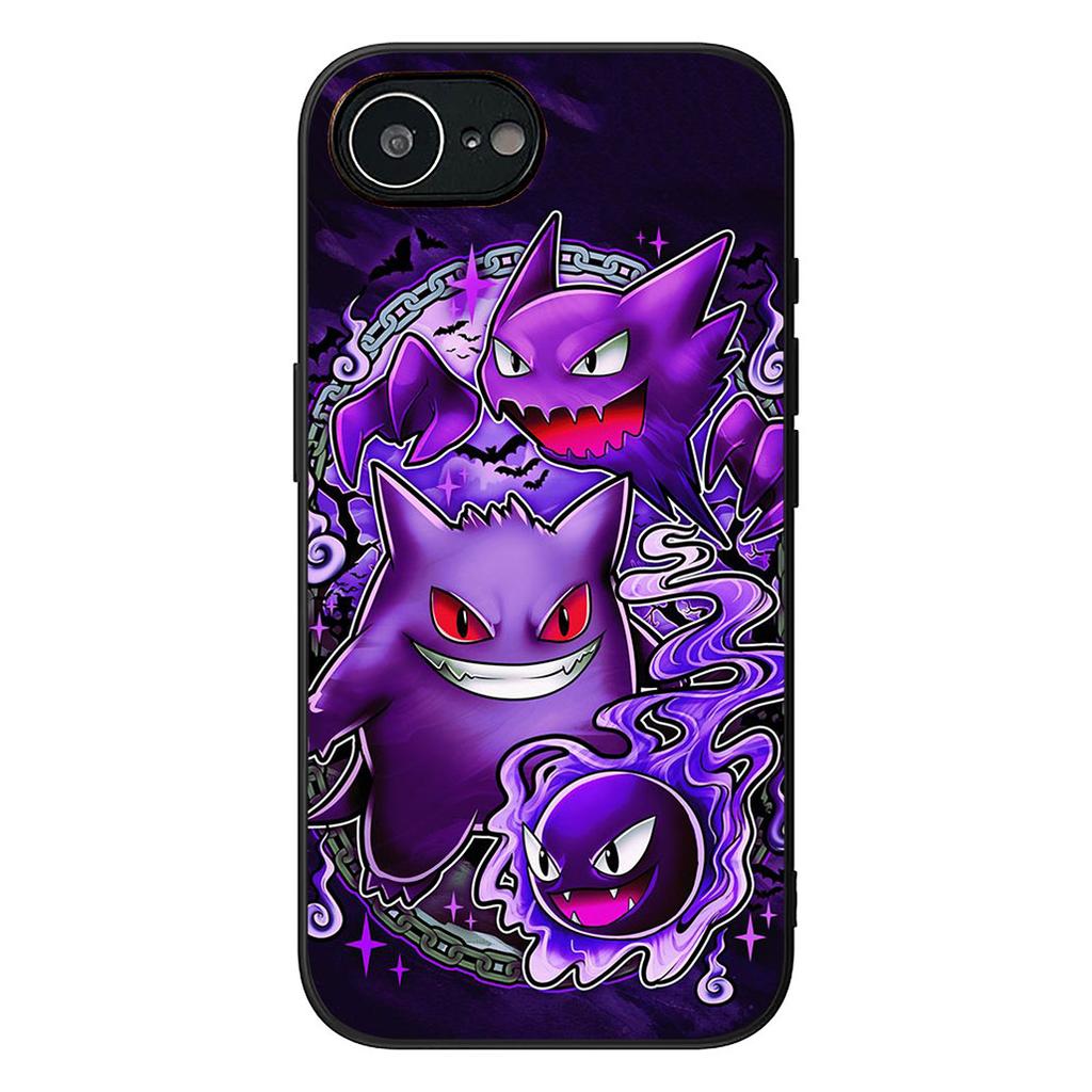 P-Pokemons GO P-Pikachus Gengar Phone Case for Samsung Galaxy S22 S21 S20 FE Ultra Plus A35 A36 A37 A33 A34 A04 A71 Cover Casing