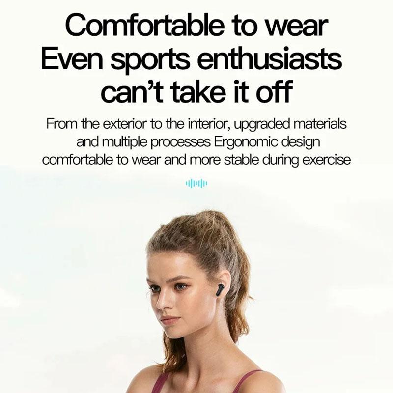 Светодиодный цветной экран Bluetooth-гарнитура с шумоподавлением TWS Беспроводная бизнес-гарнитура Bluetooth 5.3 Touchable