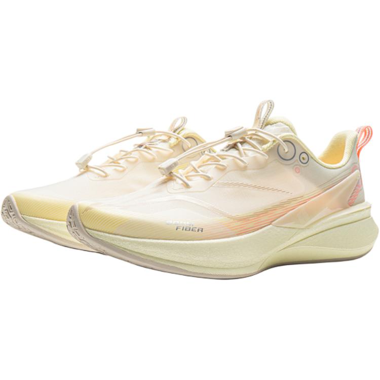 Li Ning YOUNG Red Hare 8 PRO Низкие Беговые Кроссовки Желтый Белый Подростки YKFV154-4