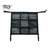 Car Seat Storage Net Gap Net, Multifunctional Organizer Barrier for Pets Kids, Organization And 9 Grid Layered Divider with 59x59cm, Universal