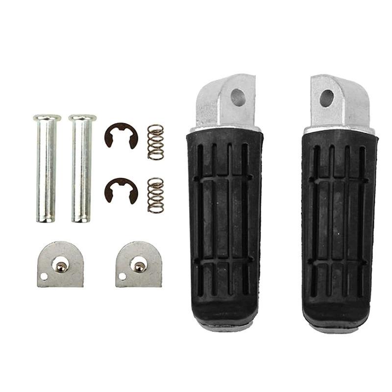 Передние и задние подножки для мотоцикла Yamaha XJ6 FZ6 MT09 MT07 FZ8 FZ1 FZ400 FZ600 XJ600 XJ900 TDM850 T Черный