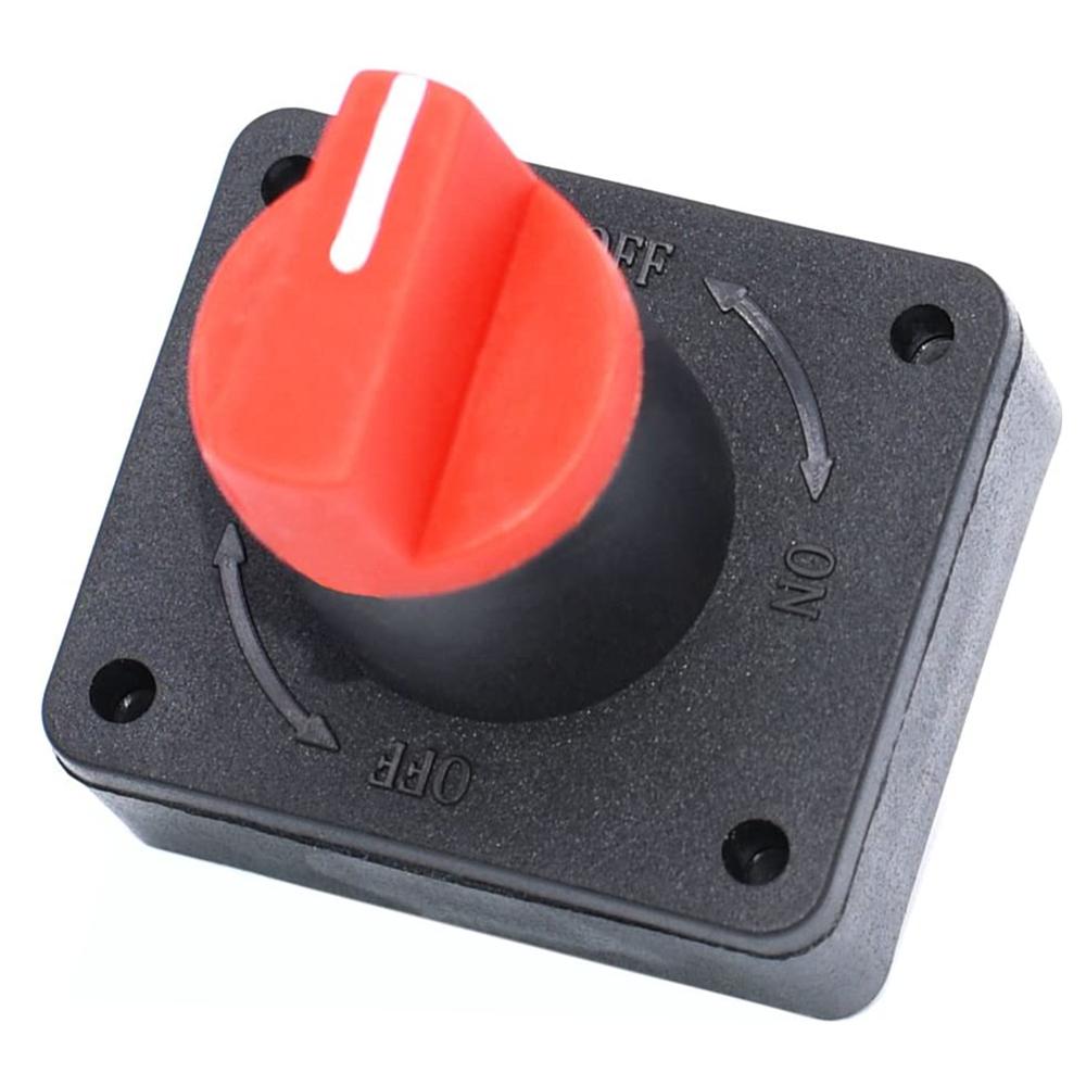 12V 24V Current Battery Isolator Isolation Switch Disconnect Power Cut End Cut Off Switch Suitable For Boat Car Truck Yacht